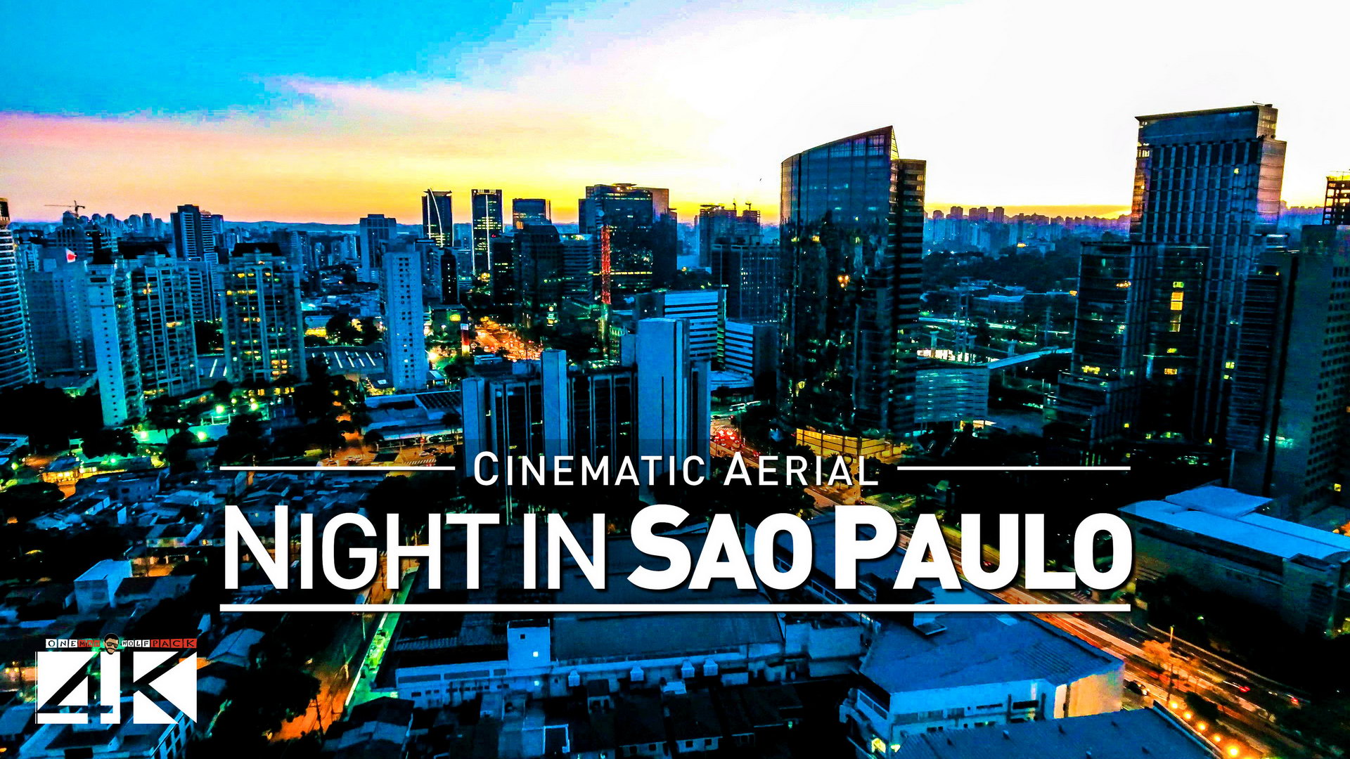 One Man Wolf Pack – 【4K】Drone Footage | Sao Paulo BY NIGHT 2019