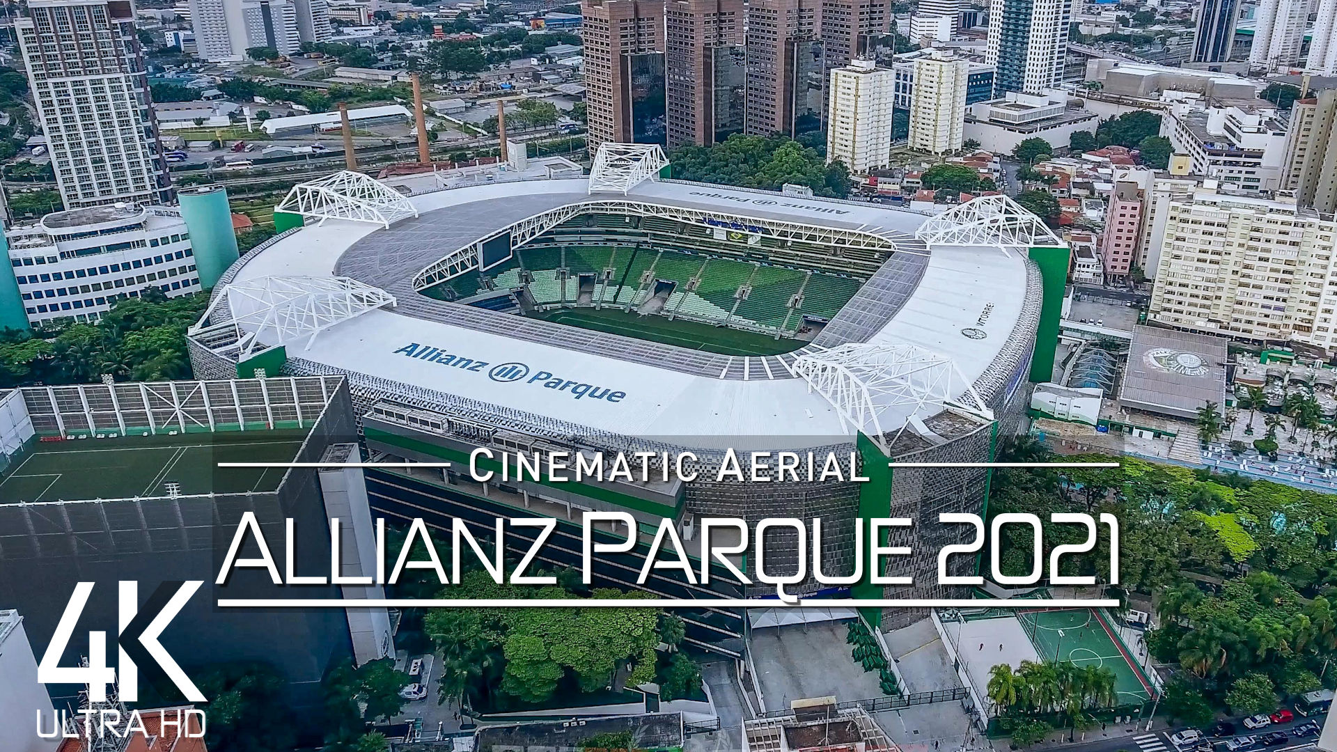 One Man Wolf Pack - 【4K】Allianz Parque from Above - BRAZIL 2023 ...