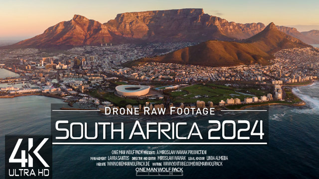 【4K】Drone RAW Footage | This is SOUTH AFRICA 2024 | Cape Town | Johannesburg |UltraHD Stock Video