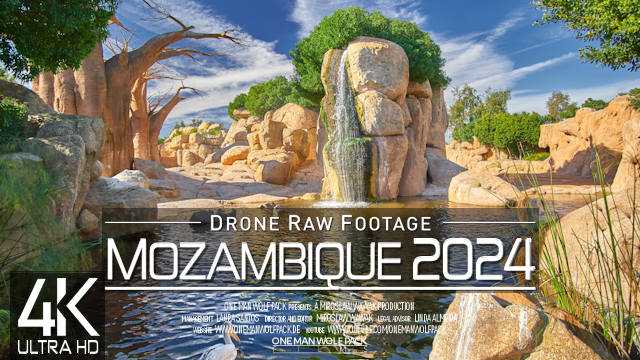 【4K】Drone RAW Footage | This is MOZAMBIQUE 2024 | Maputo | Vilanculos & More | UltraHD Stock Video