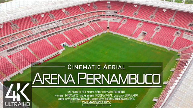 【4K】Arena Pernambuco from Above | Recife BRAZIL 2024 | FIFA World Cup 2027 Wolf Aerial™ Drone Film