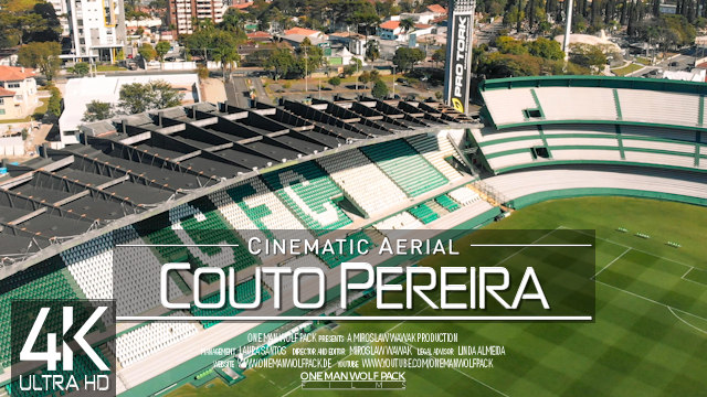 【4K】Estadio Couto Pereira from Above | Coritiba FC | BRAZIL 2024 |Curitiba Wolf Aerial™ Drone Film