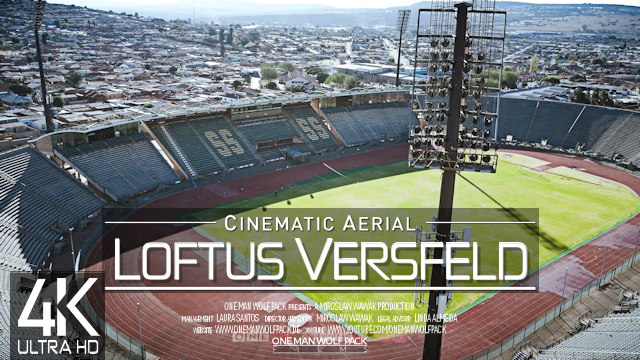 【4K】Loftus Versfeld Stadium from Above | Pretoria SOUTH AFRICA 2025 | Mamelodi Sundowns Drone Film